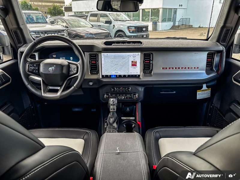NEW 2026 Ford Bronco Outer Banks - Wimbledon White Exterior / BLACK ONYX-LEATHER/VINYL Interior - $87,459 - Stock #E60989 - VIN 1FMEE8BP8TLB22474 - Photo 24