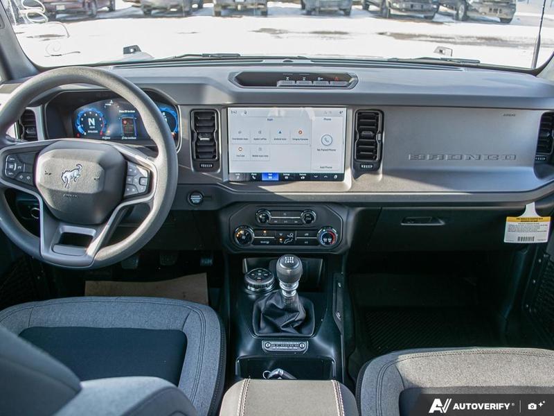 NEW 2026 Ford Bronco Base Sasquatch Manual Trans - Avalanche Exterior / BLACK CLOTH GREY Interior - $63,799 - Stock #E60239 - VIN 1FMDE6AH1TLA43559 - Photo 27