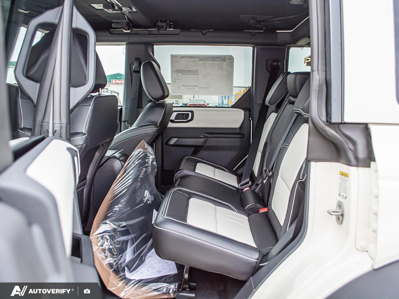 NEW 2026 Ford Bronco Outer Banks - Wimbledon White Exterior / BLACK ONYX-LEATHER/VINYL Interior - $82,192 - Stock #D60363 - VIN 1FMEE8BH4TLA54263 - Photo 28