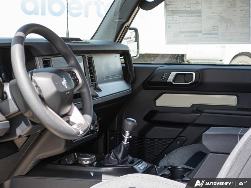 NEW 2026 Ford Bronco Base Sasquatch Manual - Desert Sand Exterior / BLACK CLOTH GREY Interior - $62,708 - Stock #E60575 - VIN 1FMDE6AH0TLA75175 - Photo 28