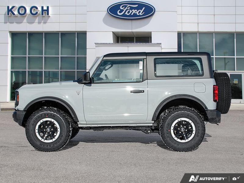 NEW 2026 Ford Bronco Base Sasquatch Manual Trans - Avalanche Exterior / BLACK CLOTH GREY Interior - $63,799 - Stock #E60239 - VIN 1FMDE6AH1TLA43559 - Photo 3