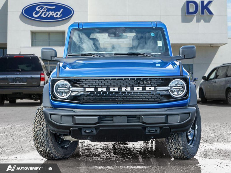 NEW 2026 Ford Bronco Big Bend - Velocity Blue Metallic Exterior / BLACK CLOTH GREY Interior - $57,169 - Stock #D60319 - VIN 1FMDE7BH2TLA54512 - Photo 2