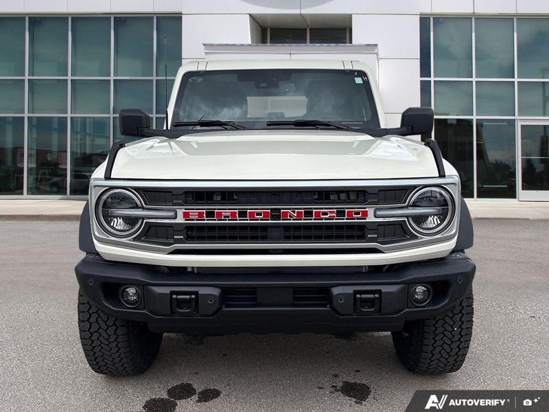 NEW 2026 Ford Bronco Outer Banks 60th Anniversary Edition - Wimbledon White Exterior / BLACK ONYX-LEATHER/VINYL Interior - $88,624 - Stock #E60716 - VIN 1FMEE8BPXTLB02498 - Photo 2