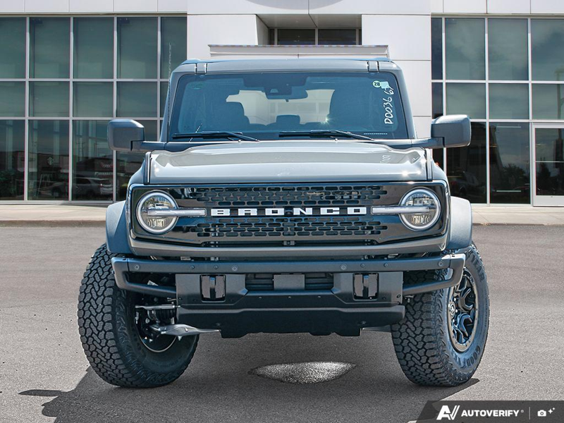 NEW 2026 Ford Bronco Badlands - Marsh Grey Exterior / BLACK ONYX, LEATHER-TRIMMED/VINYL BUCKET SEATS Interior - $97,092 - Stock #E60894 - VIN 1FMEE9BPXTLB33367 - Photo 2