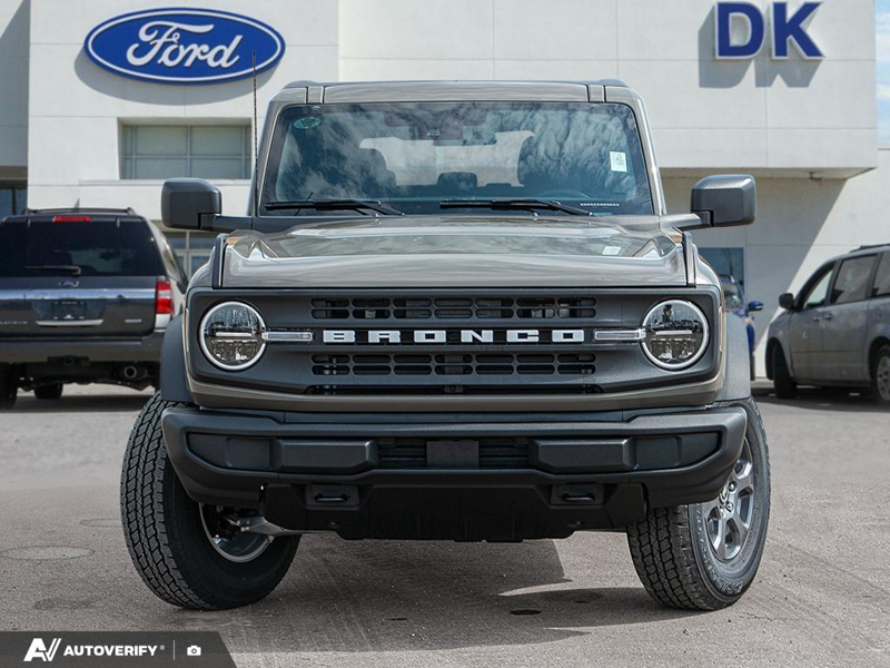 NEW 2026 Ford Bronco Big Bend - Marsh Grey Exterior / BLACK CLOTH GREY Interior - $64,009 - Stock #D60777 - VIN 1FMDE7BH8TLB33716 - Photo 2