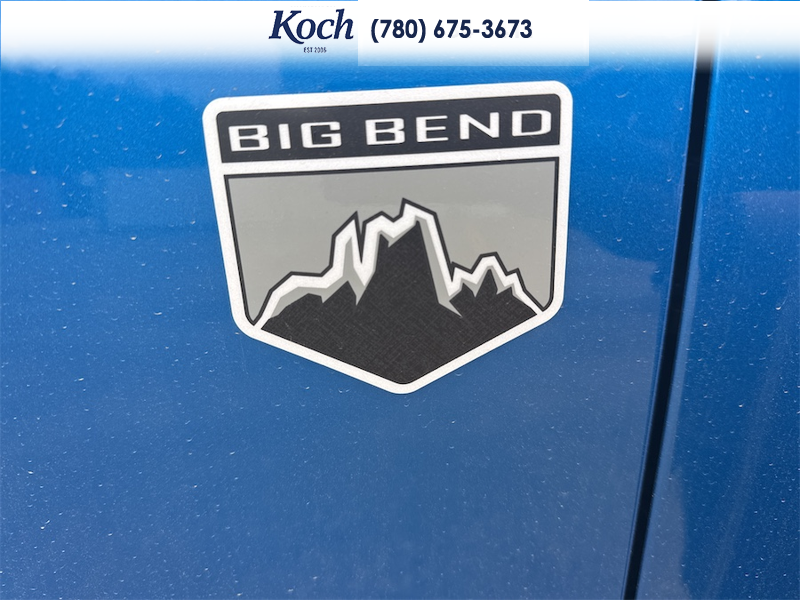 NEW 2026 Ford Bronco Big Bend - Velocity Blue Metallic Exterior / CARMELO PLATINUM LEATHER BUCKET Interior - $65,665 - Stock #A26120 - VIN 1FMDE7BH5TLA61924 - Photo 36