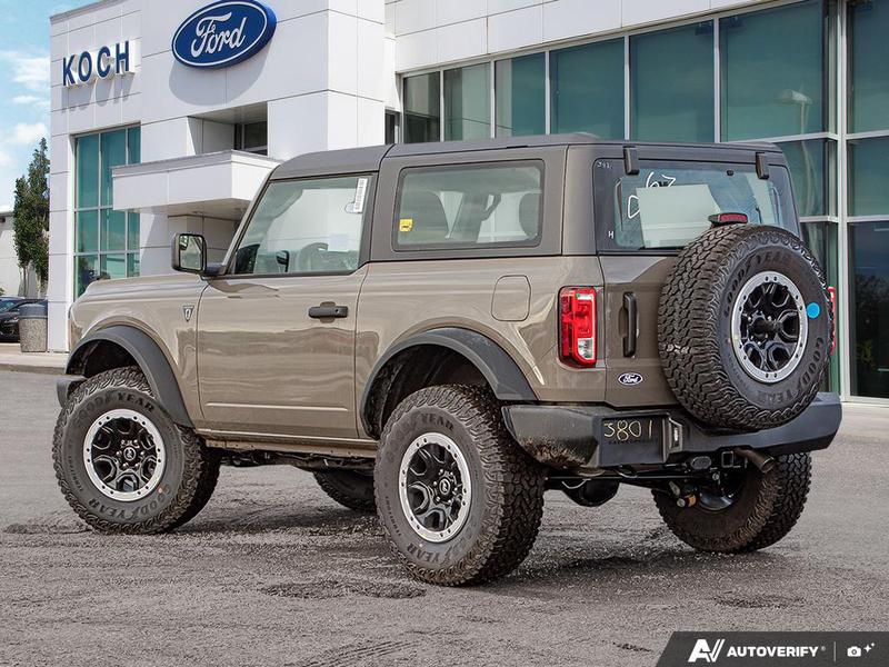 NEW 2026 Ford Bronco Base Sasquatch Manual Trans - Marsh Gray Exterior / BLACK CLOTH GREY Interior - $63,899 - Stock #E60185 - VIN 1FMDE6AH9TLA43471 - Photo 4