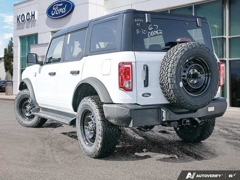 NEW 2026 Ford Bronco Big Bend Manual - Oxford White Exterior / GREY/BLACK CLOTH Interior - $59,754 - Stock #E60514 - VIN 1FMDE7BH1TLA76226 - Photo 4