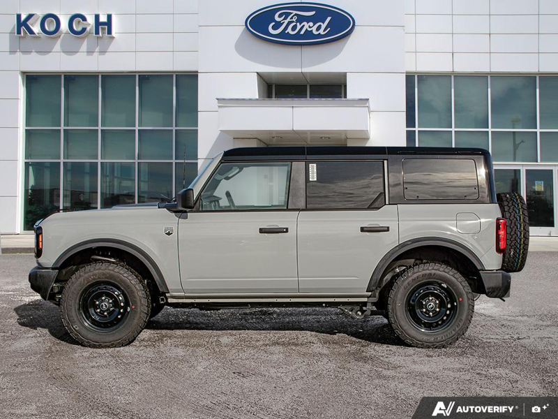 NEW 2026 Ford Bronco Big Bend - Avalanche Exterior / BLACK CLOTH GREY Interior - $56,970 - Stock #E60285 - VIN 1FMDE7BH5TLA46601 - Photo 3