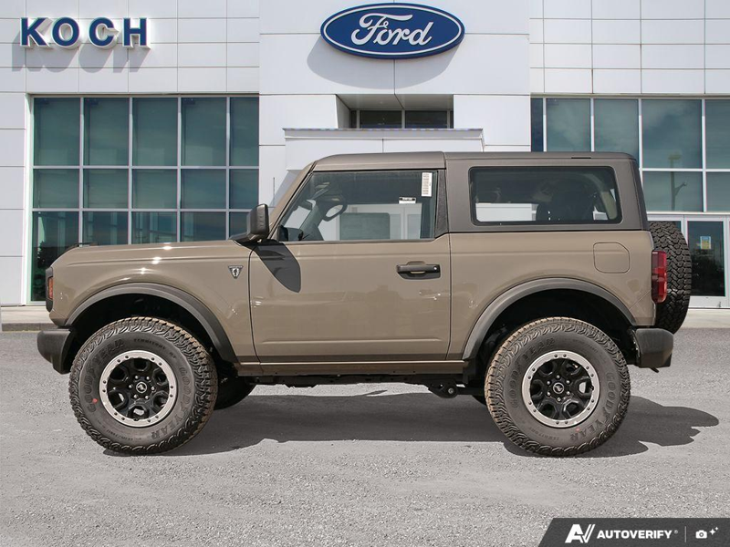 NEW 2026 Ford Bronco Base Sasquatch Manual Trans - Marsh Gray Exterior / BLACK CLOTH GREY Interior - $65,799 - Stock #E60185 - VIN 1FMDE6AH9TLA43471 - Photo 3
