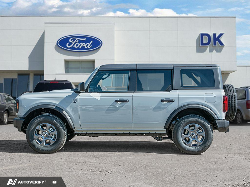 NEW 2026 Ford Bronco Big Bend - Avalanche Grey Exterior / BLACK CLOTH GREY Interior - $59,072 - Stock #D60743 - VIN 1FMDE7BH3TLB38452 - Photo 3