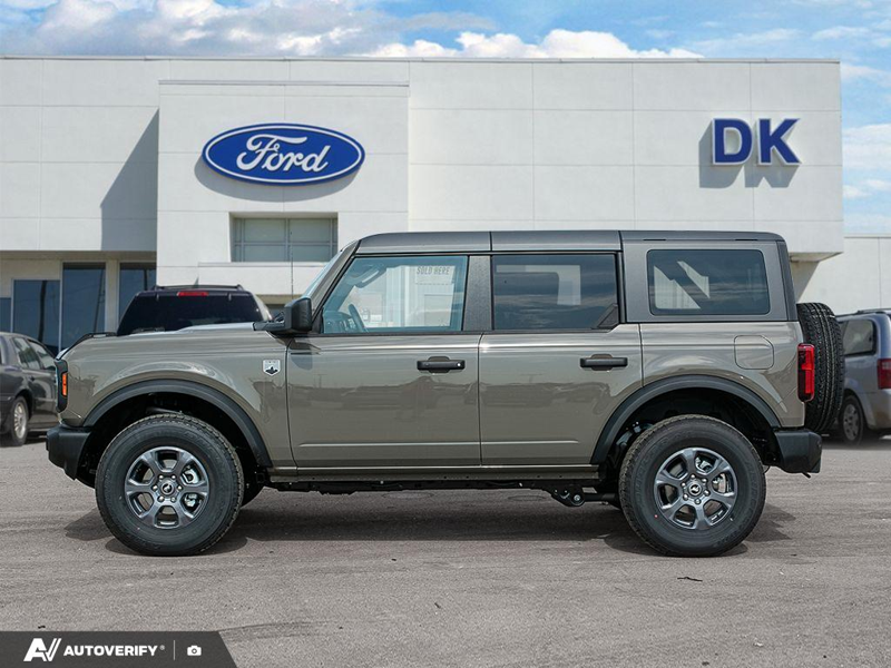 NEW 2026 Ford Bronco Big Bend - Marsh Grey Exterior / BLACK CLOTH GREY Interior - $64,009 - Stock #D60777 - VIN 1FMDE7BH8TLB33716 - Photo 3