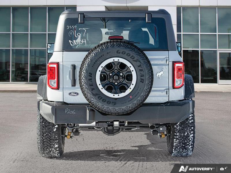 NEW 2026 Ford Bronco Base Sasquatch Manual Trans - Avalanche Exterior / BLACK CLOTH GREY Interior - $63,799 - Stock #E60239 - VIN 1FMDE6AH1TLA43559 - Photo 5