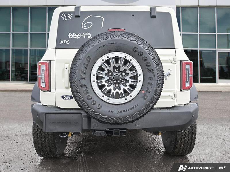 NEW 2026 Ford Bronco Outer Banks 60th Anniversary Edition - Wimbledon White Exterior / BLACK ONYX-LEATHER/VINYL Interior - $83,424 - Stock #E60477 - VIN 1FMEE8BP8TLA54032 - Photo 5