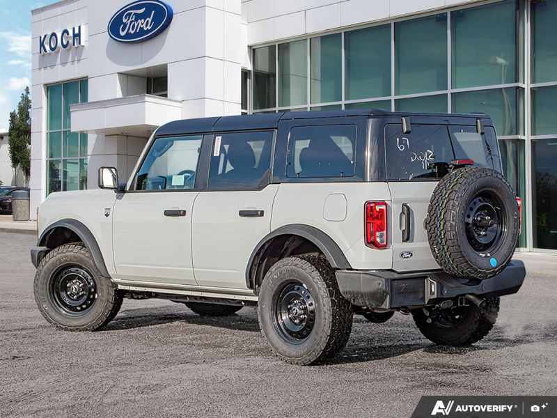 NEW 2026 Ford Bronco Big Bend - Avalanche Exterior / BLACK CLOTH GREY Interior - $56,970 - Stock #E60285 - VIN 1FMDE7BH5TLA46601 - Photo 4