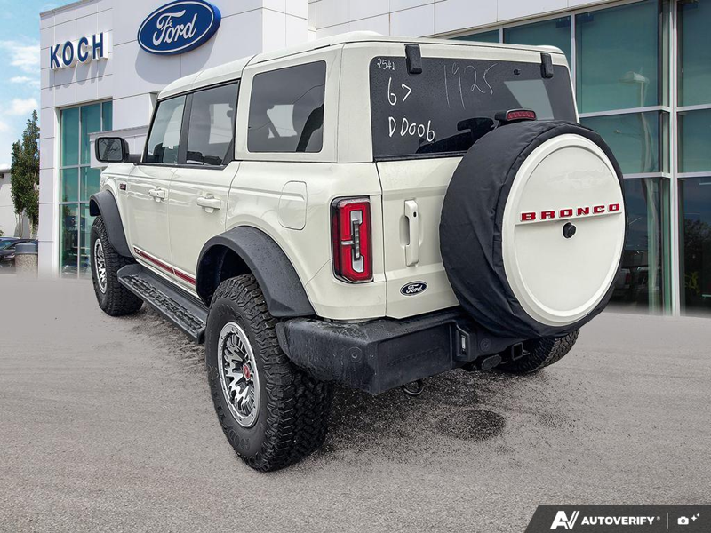 NEW 2026 Ford Bronco Outer Banks 60th Anniversary Edition - Wimbledon White Exterior / BLACK ONYX-LEATHER/VINYL Interior - $75,557 - Stock #E60681 - VIN 1FMEE8BH0TLA92542 - Photo 4