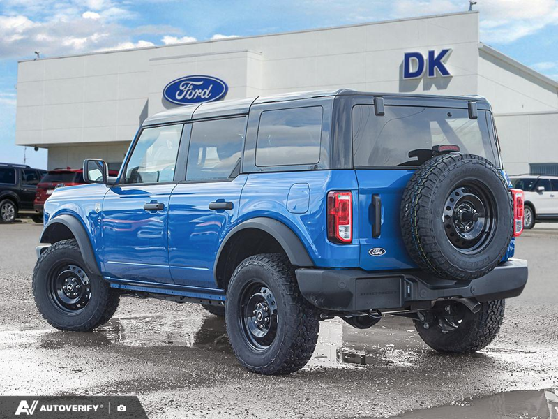NEW 2026 Ford Bronco Big Bend - Velocity Blue Metallic Exterior / BLACK CLOTH GREY Interior - $57,169 - Stock #D60319 - VIN 1FMDE7BH2TLA54512 - Photo 4