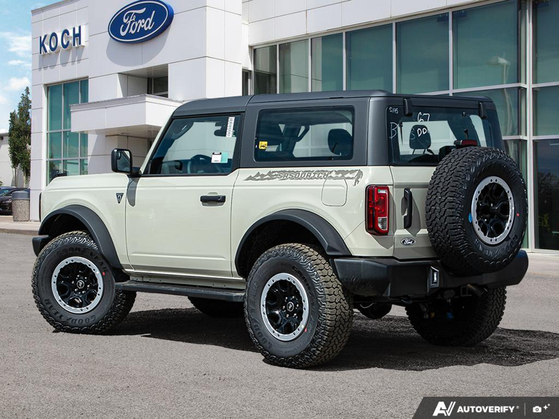 NEW 2026 Ford Bronco Base Sasquatch Manual - Avalanche Exterior / BLACK CLOTH GREY Interior - $61,356 - Stock #E60239 - VIN 1FMDE6AH1TLA43559 - Photo 4