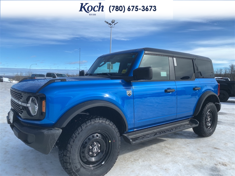 NEW 2026 Ford Bronco Big Bend - Velocity Blue Metallic Exterior / CARMELO PLATINUM LEATHER BUCKET Interior - $64,915 - Stock #A26120 - VIN 1FMDE7BH5TLA61924 - Photo 5