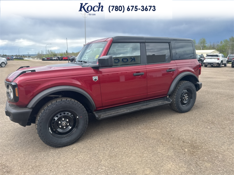 NEW 2026 Ford Bronco Big Bend - Ruby Red Tri-coat Metallic Exterior / VINYL SANDSTONE/BLACK SEATS Interior - $66,585 - Stock #A26053 - VIN 1FMDE7BH4TLA48887 - Photo 5