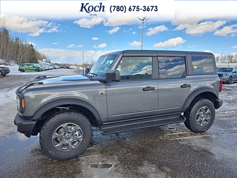 NEW 2026 Ford Bronco Big Bend - Carbonized Grey Metallic Exterior / CARMELO PLATINUM LEATHER BUCKET Interior - $57,891 - Stock #A26033 - VIN 1FMDE7BH6TLA44727 - Photo 6