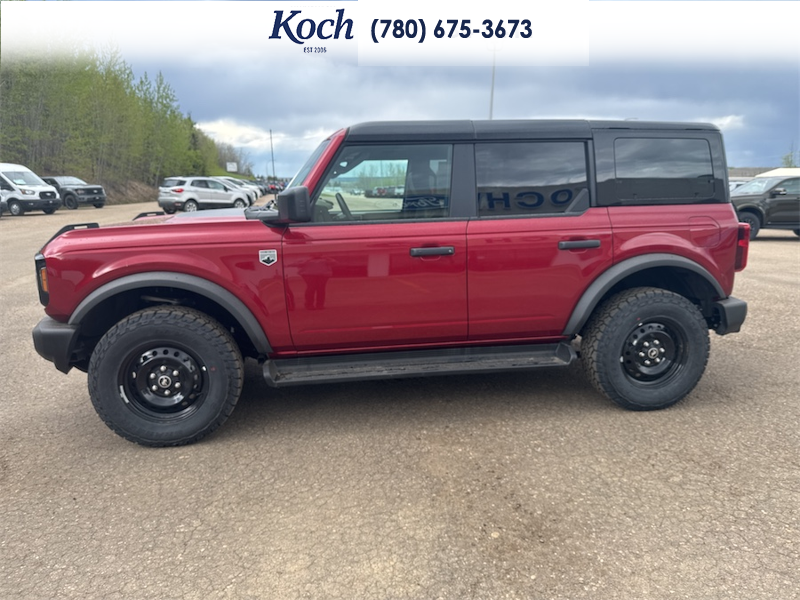 NEW 2026 Ford Bronco Big Bend - Ruby Red Tri-coat Metallic Exterior / VINYL SANDSTONE/BLACK SEATS Interior - $66,585 - Stock #A26053 - VIN 1FMDE7BH4TLA48887 - Photo 6