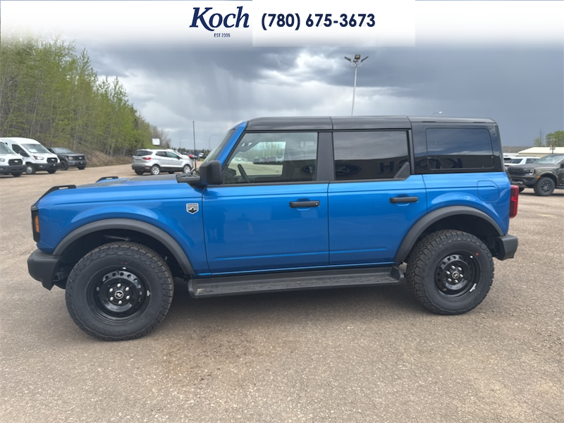 NEW 2026 Ford Bronco Big Bend - Velocity Blue Metallic Exterior / CARMELO PLATINUM LEATHER BUCKET Interior - $58,736 - Stock #A26120 - VIN 1FMDE7BH5TLA61924 - Photo 6