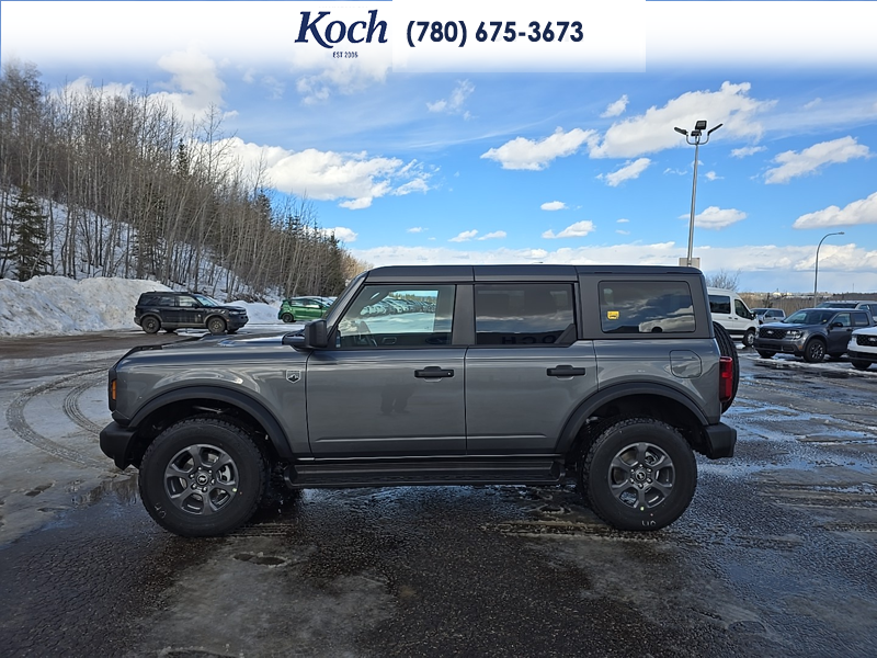NEW 2026 Ford Bronco Big Bend - Carbonized Grey Metallic Exterior / CARMELO PLATINUM LEATHER BUCKET Interior - $57,891 - Stock #A26033 - VIN 1FMDE7BH6TLA44727 - Photo 7