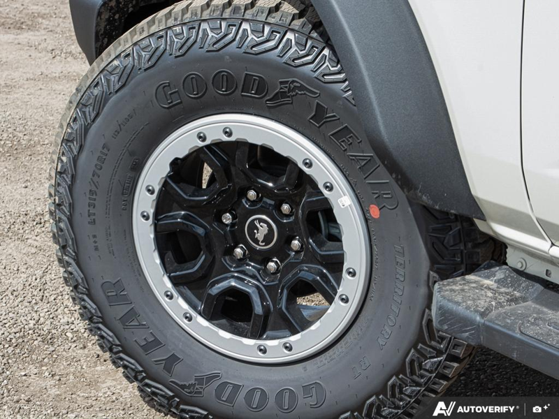 NEW 2026 Ford Bronco Base Sasquatch Manual - Avalanche Exterior / BLACK CLOTH GREY Interior - $61,356 - Stock #E60239 - VIN 1FMDE6AH1TLA43559 - Photo 8