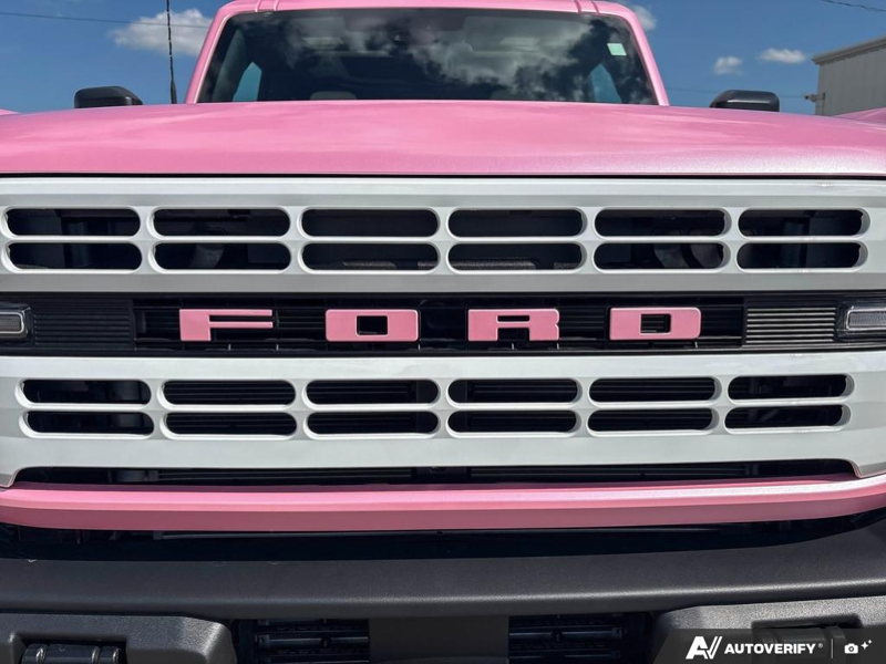 NEW 2026 Ford Bronco Heritage "Pink Pony" Edition - Oxford White Exterior / BLACK ONYX-PLAID CLOTH NAVY PIER SEATS Interior - $95,859 - Stock #E60452 - VIN 1FMEE4DP1TLA71633 - Photo 9