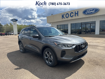 NEW 2026 Ford Escape ST-Line - Carbonized Grey Metallic Exterior - $39,344 - Stock #A26026 - VIN 1FMCU9MNXTUA38713