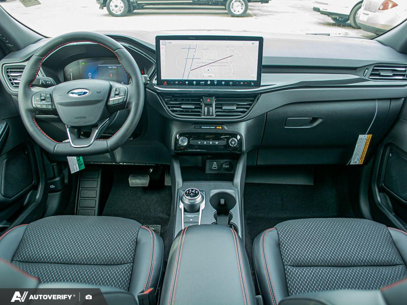 NEW 2026 Ford Escape ST-Line - Space Silver Metallic Exterior / EBONY VINYL/ RED STITCHING Interior - $46,168 - Stock #D60055 - VIN 1FMCU9MZ6TUA01273 - Photo 27
