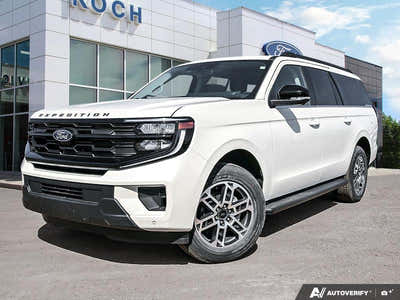 NEW 2026 Ford Expedition Active Max - Star White Tri-coat Metallic Exterior - $99,609 - Stock #E60421 - VIN 1FMJK1J80TEA29932