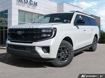 NEW 2026 Ford Expedition Active Max - Star White Tri-coat Metallic Exterior - $85,914 - Stock #E60228 - VIN 1FMJK1J85TEA00670