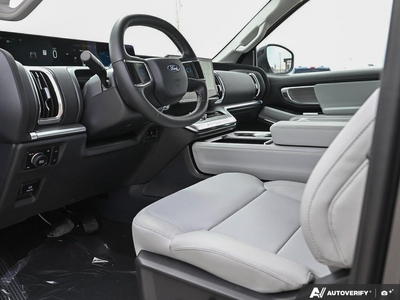 NEW 2026 Ford Expedition Platinum Max - SALT CRYS GRAY LEATHER TRIM Interior - $105,844 - Stock #E60673 - VIN 1FMJK1M8XTEA40500