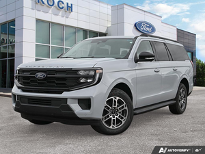 NEW 2026 Ford Expedition Active Max Bench - Space Silver Metallic Exterior - $93,909 - Stock #E60670 - VIN 1FMJK1J8XTEA42378