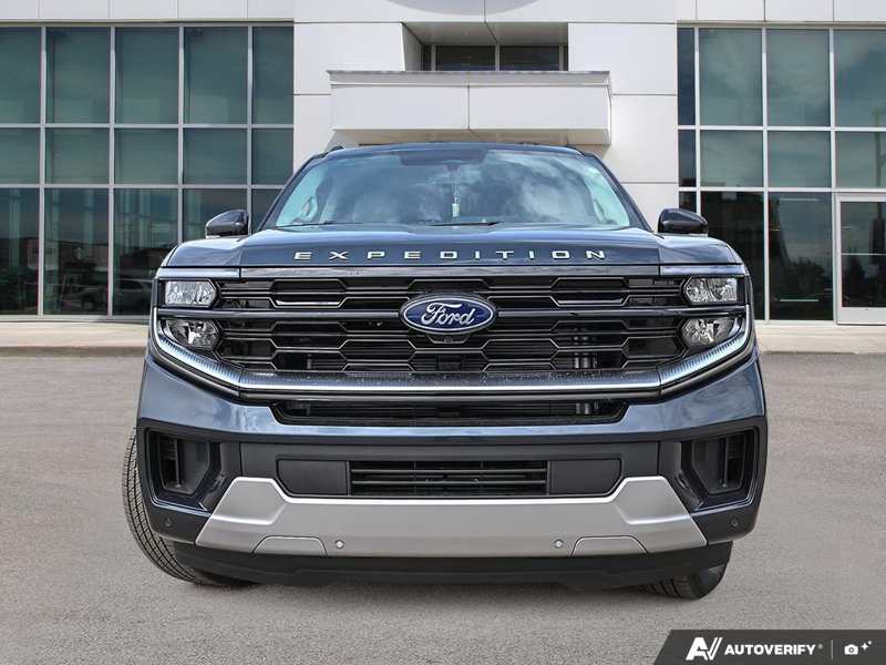 NEW 2026 Ford Expedition Platinum Max - Stone Blue Metallic Exterior / SALT CRYS GRAY LEATHER TRIM Interior - $105,844 - Stock #E60673 - VIN 1FMJK1M8XTEA40500 - Photo 2
