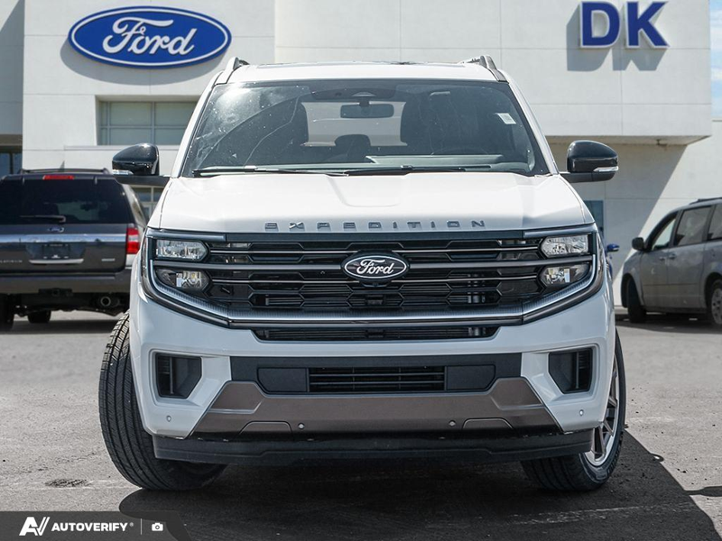 NEW 2026 Ford Expedition King Ranch Max - Star White Tri-Coat Exterior / MESA, PREM DEL RIO LEATHER HEATED/VENT CAPTAIN'S CHAIRS Interior - $109,379 - Stock #D60702 - VIN 1FMJK1P88TEA43827 - Photo 2