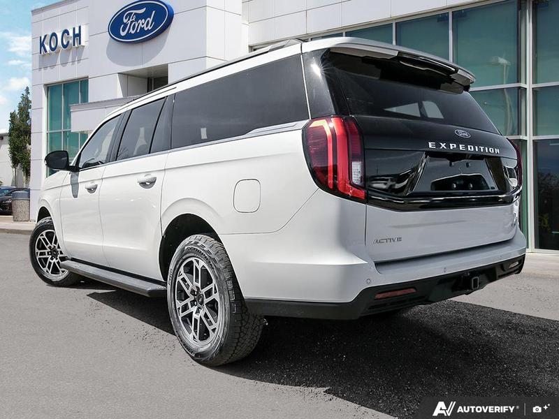 NEW 2026 Ford Expedition Active Max - Star White Tri-coat Metallic Exterior / DARK GRAY ACTIVEX Interior - $99,609 - Stock #E60421 - VIN 1FMJK1J80TEA29932 - Photo 4