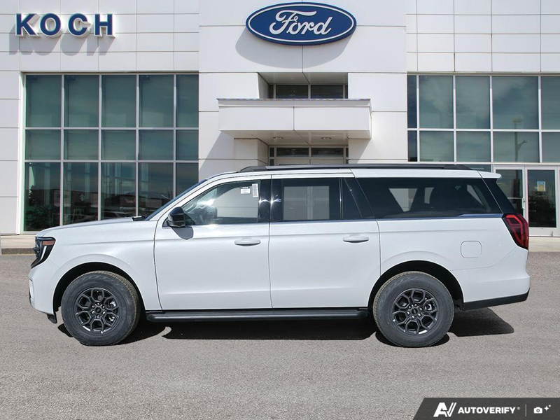 NEW 2026 Ford Expedition Active Max - Star White Tri-coat Metallic Exterior / EBONY CLOTH BUCKET SEATS Interior - $90,564 - Stock #E60228 - VIN 1FMJK1J85TEA00670 - Photo 3