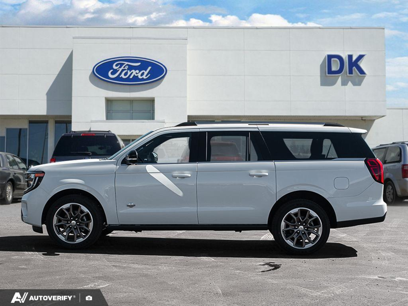 NEW 2026 Ford Expedition King Ranch Max - Star White Tri-Coat Exterior / MESA, PREM DEL RIO LEATHER HEATED/VENT CAPTAIN'S CHAIRS Interior - $109,379 - Stock #D60702 - VIN 1FMJK1P88TEA43827 - Photo 3
