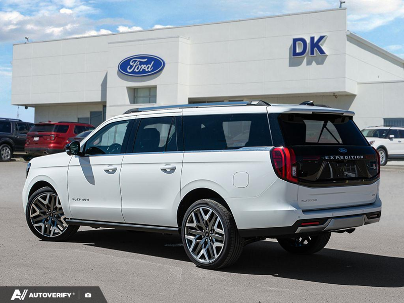 NEW 2026 Ford Expedition Platinum Max - Star White Tri-coat Metallic Exterior / MOJAVE DUSK Interior - $112,059 - Stock #D60633 - VIN 1FMJK1MG4TEA43433 - Photo 4