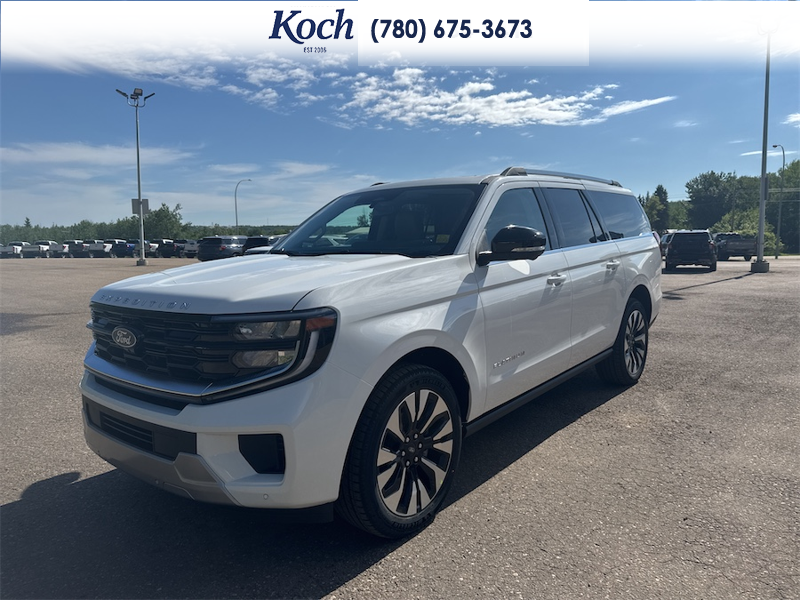 NEW 2026 Ford Expedition Platinum Max - Star White Tri-coat Metallic Exterior / BRONZE SMOKE MET CC Interior - $111,685 - Stock #A26201 - VIN 1FMJK1M86TEA44009 - Photo 4
