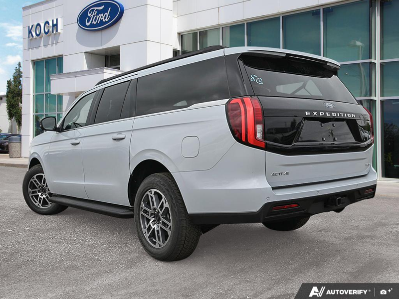 NEW 2026 Ford Expedition Active Max Bench - Space Silver Metallic Exterior / DARK GRAY ACTIVEX Interior - $92,359 - Stock #E60670 - VIN 1FMJK1J8XTEA42378 - Photo 4