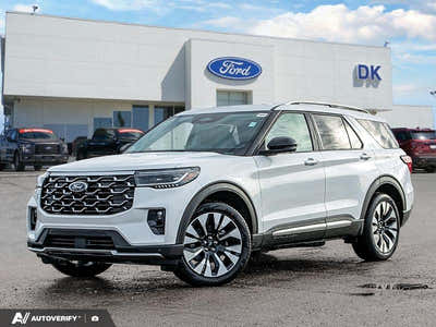 2026 Ford Explorer Platinum 1