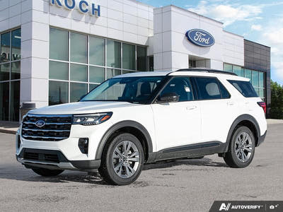 NEW 2026 Ford Explorer Active - Star White Tri-coat Metallic Exterior - $60,819 - Stock #E60256 - VIN 1FMUK8DHXTGA82398
