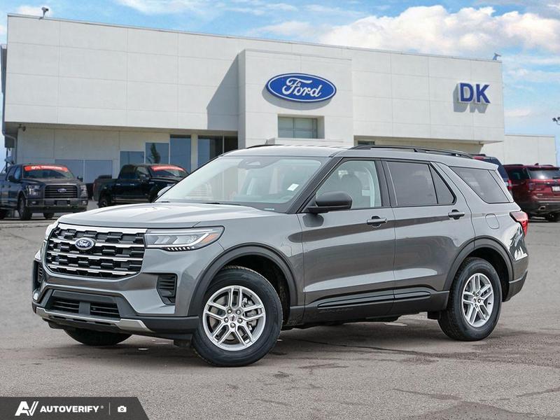 NEW 2026 Ford Explorer Active - Carbonized Grey Metallic Exterior / DARK SPACE GRAY CLOTH Interior - $53,857 - Stock #D60253 - VIN 1FMUK8DH2TGB01736 - Photo 1