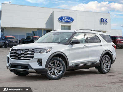 NEW 2026 Ford Explorer Active - Space White Metallic Exterior - $56,857 - Stock #D60254 - VIN 1FMUK8DH9TGB01975