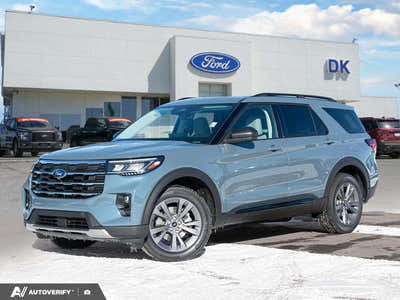 NEW 2026 Ford Explorer Active - Vapor Blue Exterior - $57,457 - Stock #D60335 - VIN 1FMUK8DH2TGB02420
