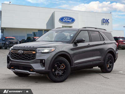 NEW 2026 Ford Explorer Tremor - Carbonized Grey Metallic Exterior - $72,472 - Stock #D60378 - VIN 1FMWK8JC4TGB34884